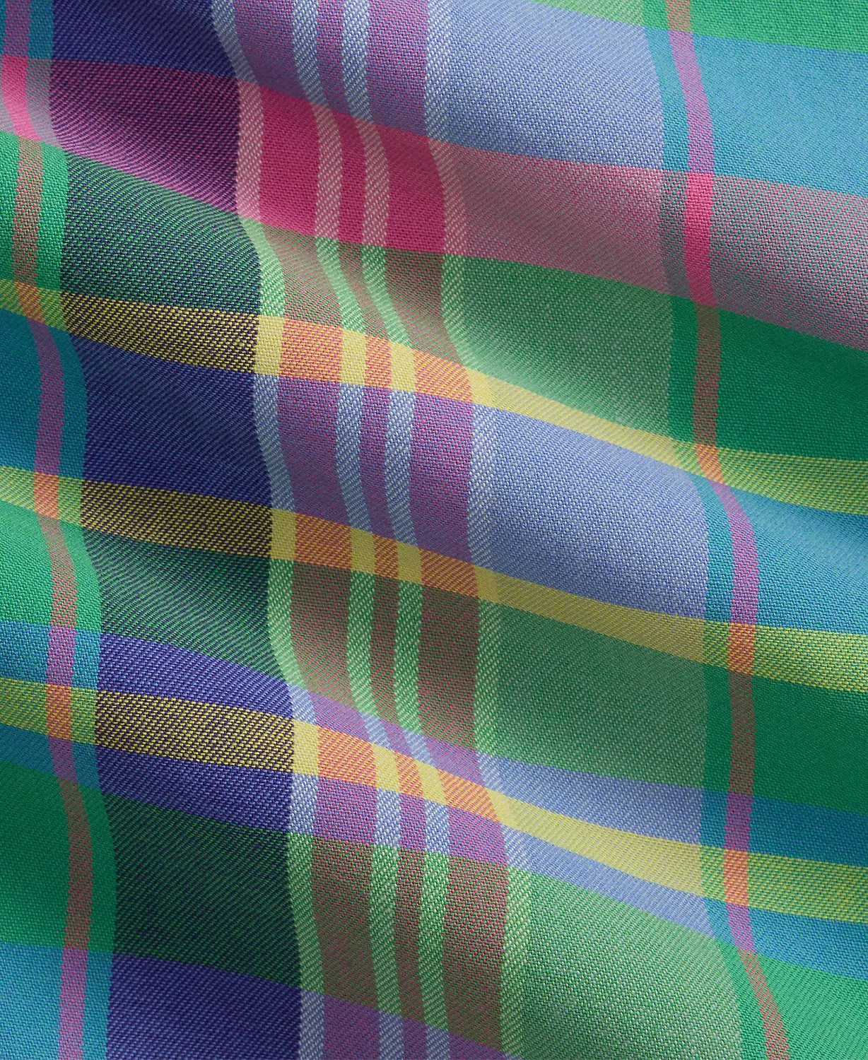 Мужская рубашка с длинным рукавом Custom Fit Polo Ralph Lauren, Verde — фото 4