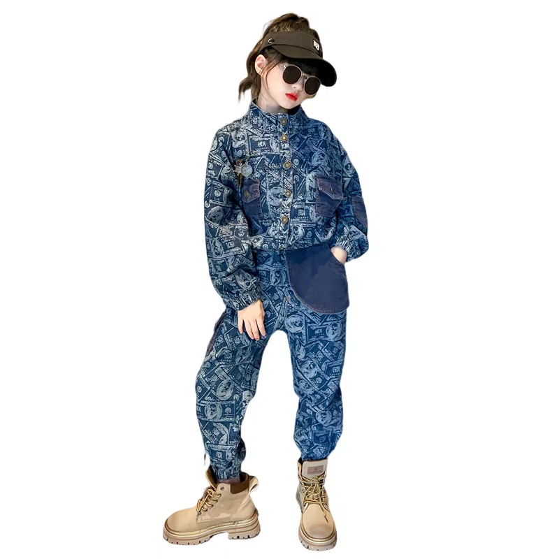 Детский спортивный костюм с флисовой подкладкой Lanza, Blue
