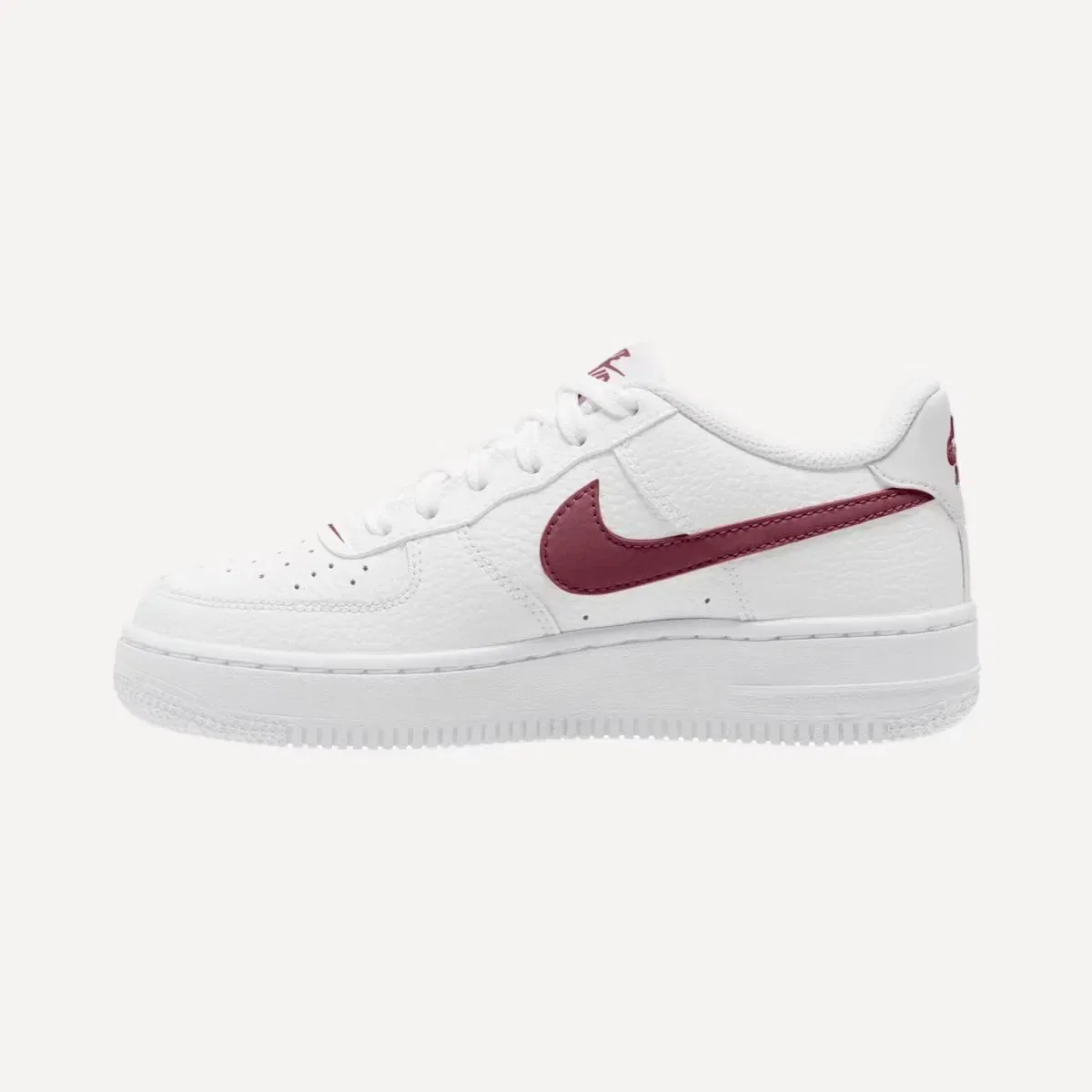 Детские кроссовки для мальчиков Air Force 1 (GS) Nike, Blanco — фото 2