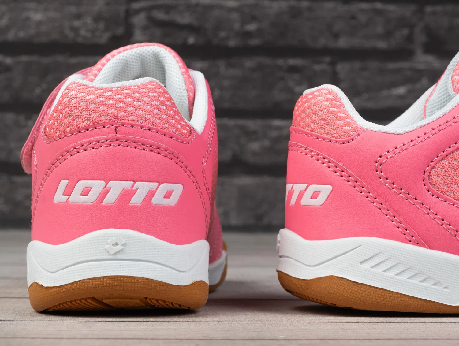 Детские легкие кроссовки с принтом WHIZZER K Lotto, Rosa Weiss — фото 4