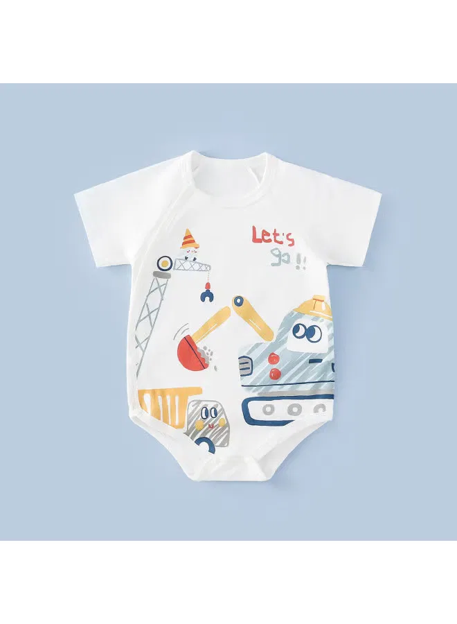 Боди-комбинезон с коротким рукавом, модель Baby, Doxiluka, игривый инженерный — фото 2