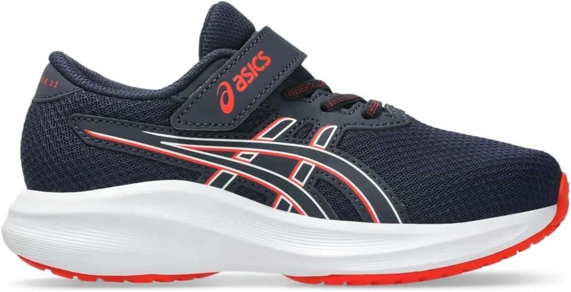 Детские беговые кроссовки для мальчиков PRE Excite 11 PS ASICS, Midnight/Cherry Tomato
