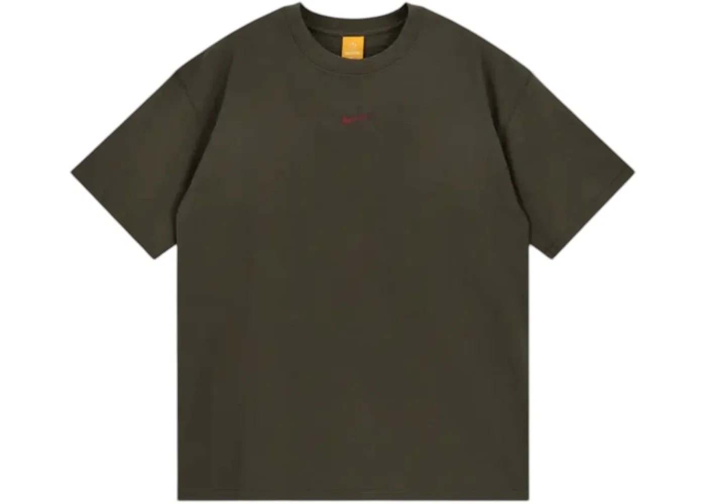Мужская футболка с длинным рукавом Nike x NOCTA CS T-Shirt (Asia Sizing), Cargo Khaki/Team Red