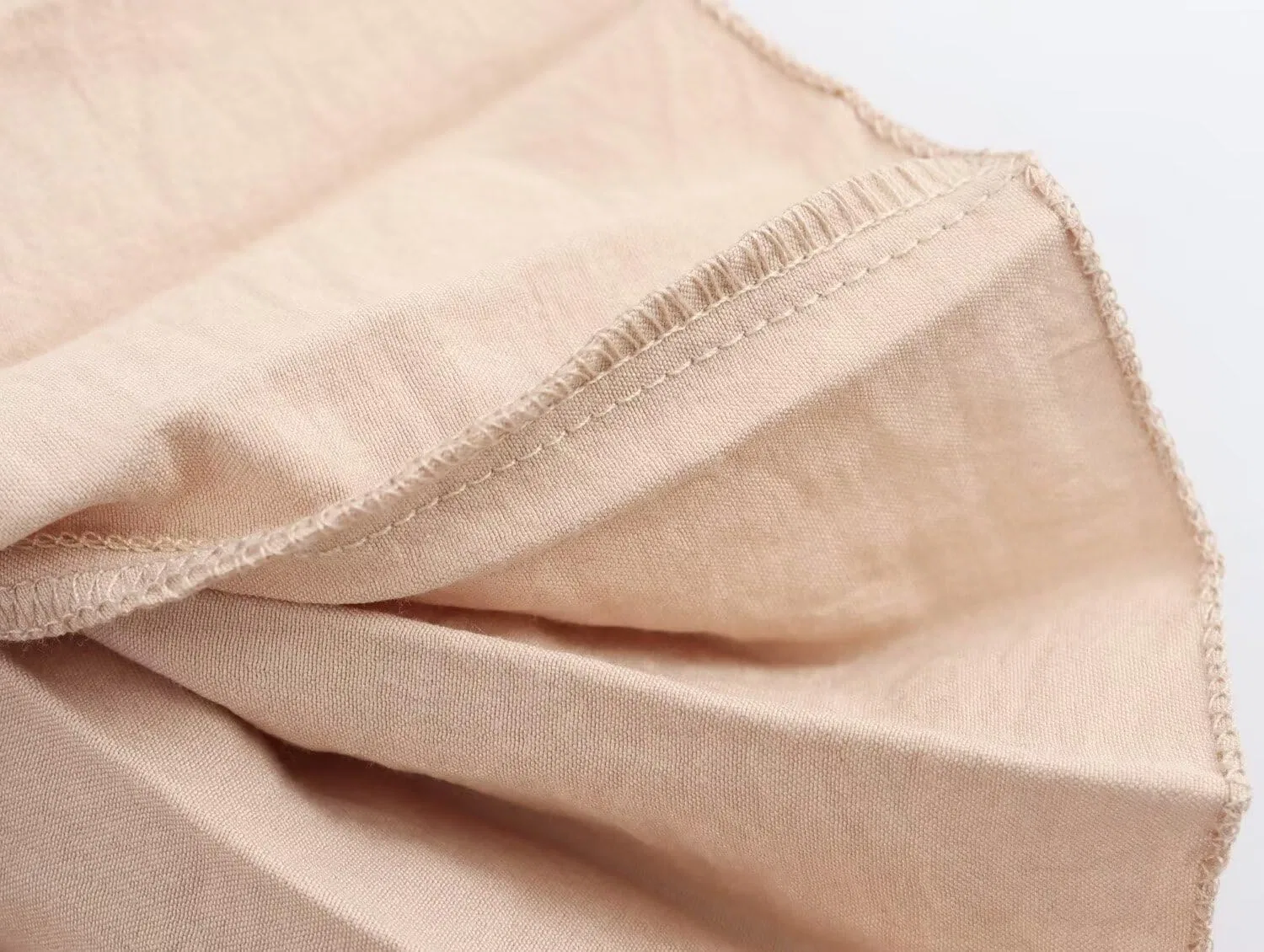 Женское платье миди с вырезом-лацканом Polyester, Camel — фото 3