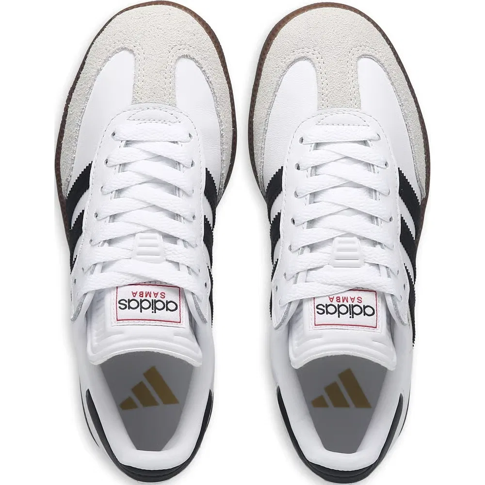 Детские кроссовки для игры в футбол в помещении Adidas, White/Black — фото 4