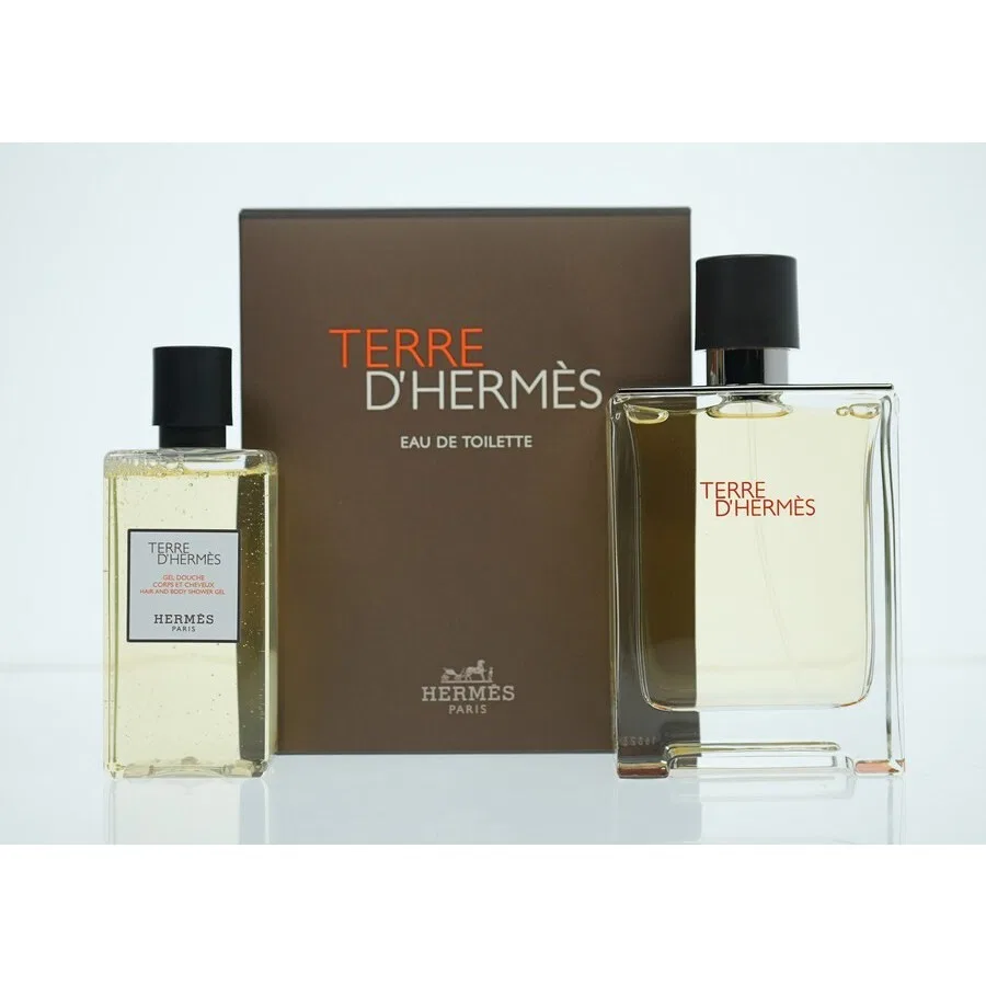 Набор туалетной воды Hermes Terre D'Hermes, 100 мл + гель для душа 80 мл