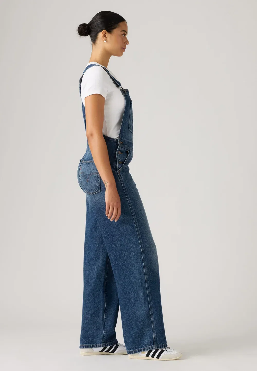 Свободный комбинезон - джинсовый комбинезон Levi'S, Go Upstairs — фото 4
