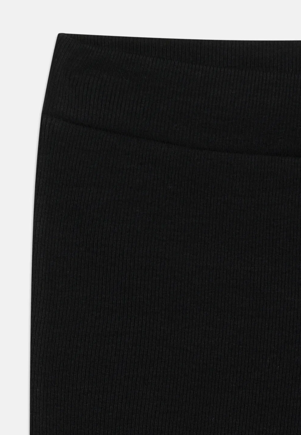 Kogtrinny однотонные расклешенные - леггинсы - брюки Only Girls, Black — фото 4