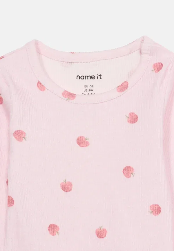 Комплект из джемпера и брюк с принтом Nbffoapple set Name It, Cradle Pink, розовый — фото 4