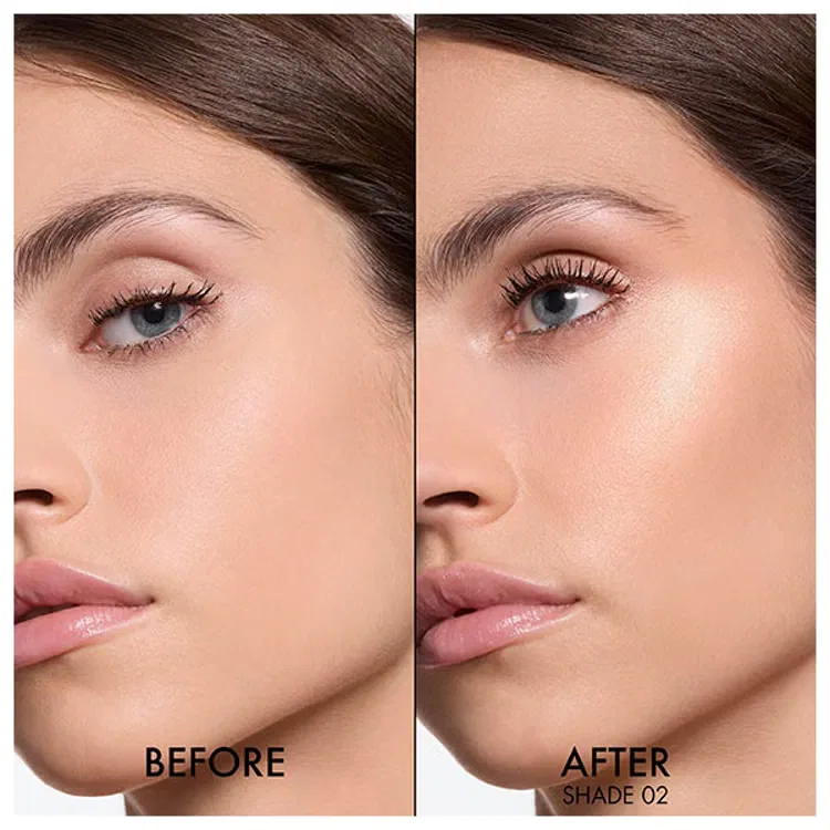 Илюминайзер с гиалуроновой кислотой Forever Glow Luminizer DIOR, 02 Gold Halo — фото 2