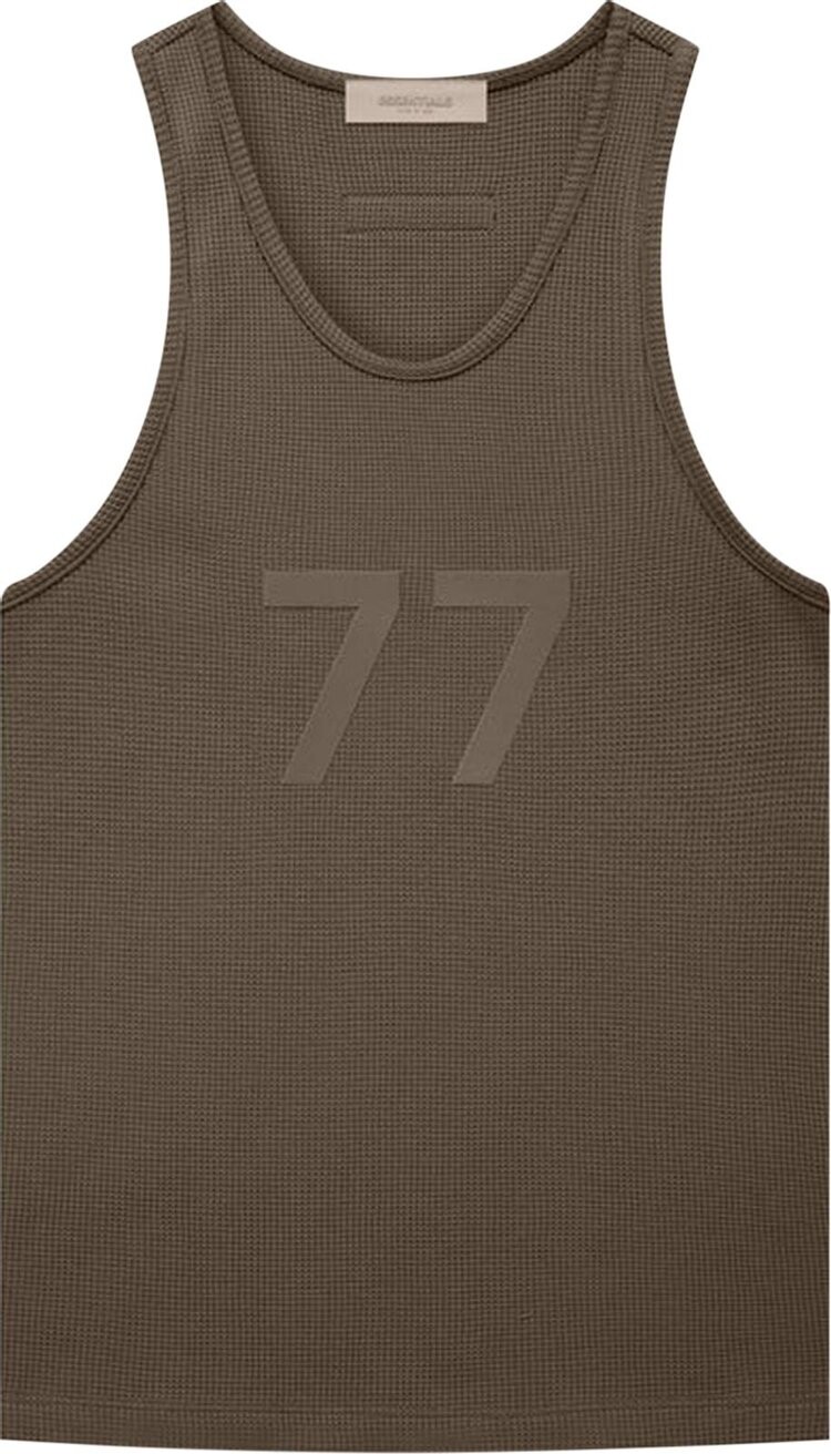 

Топ Fear of God Essentials Tank Top 'Wood', коричневый