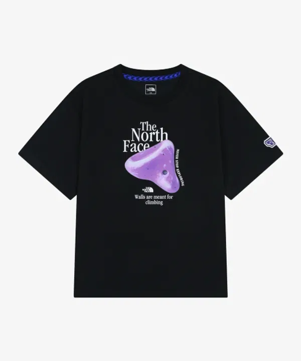 Футболка с коротким рукавом UpHold, The North Face Kids, черный