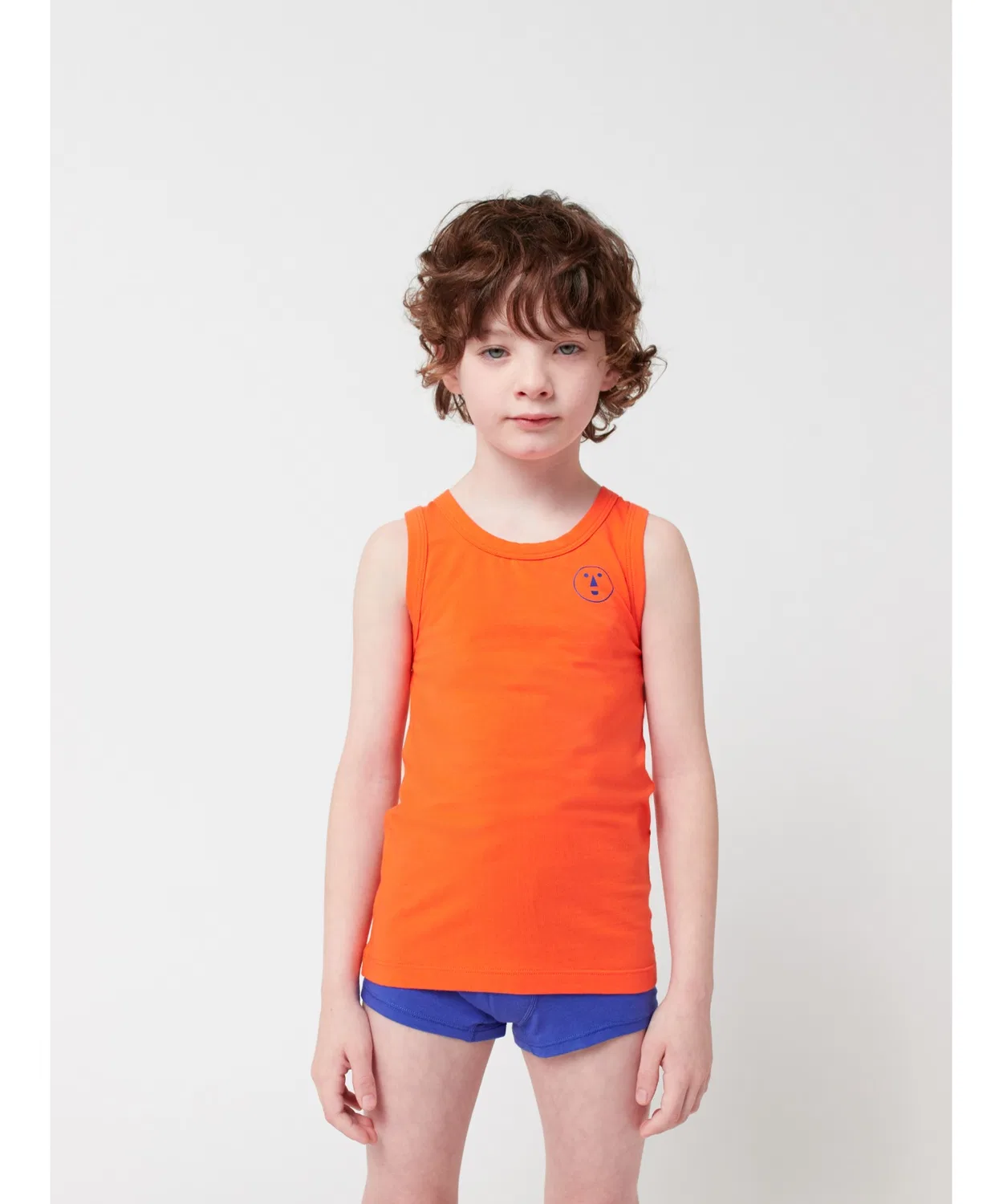 Детский топ без рукавов Have Fun Face BOBO CHOSES, Red