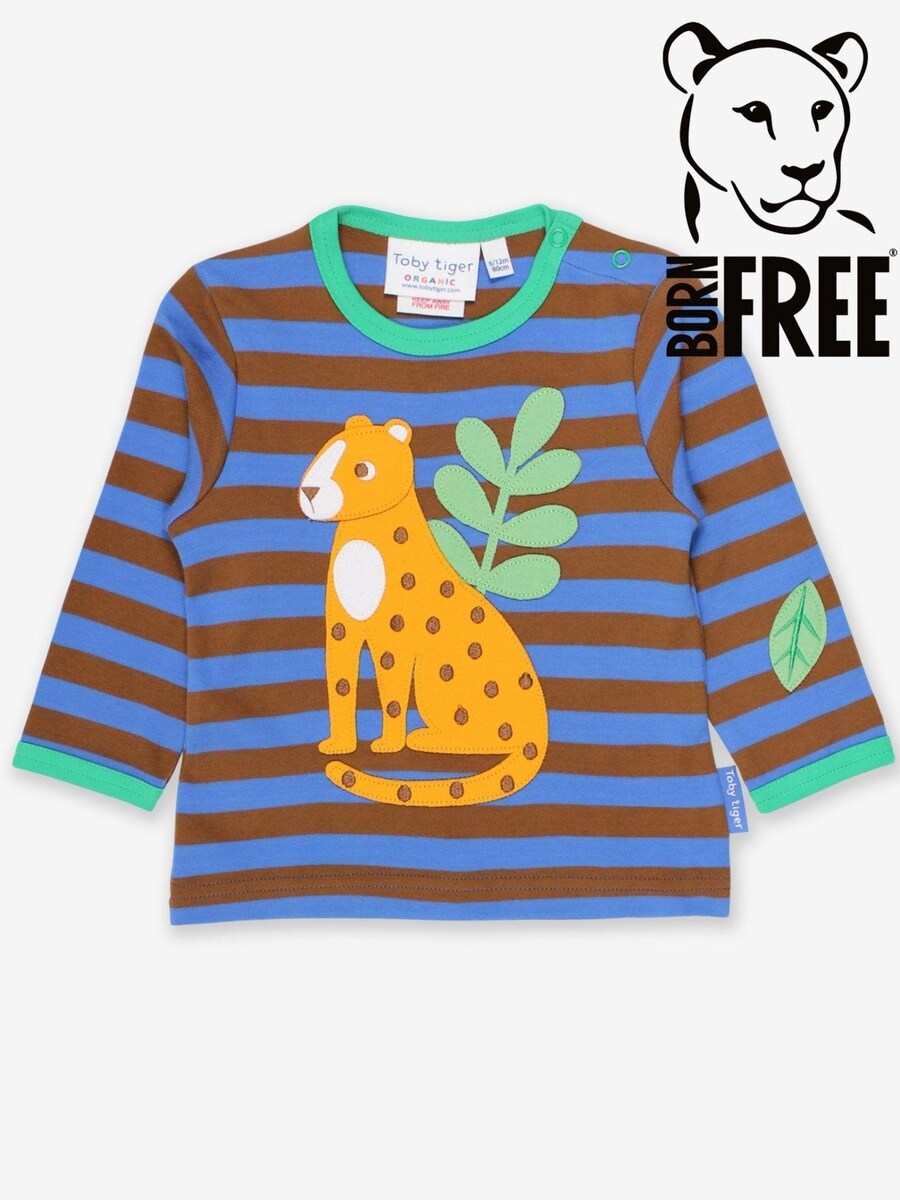 

Рубашка Toby Tiger Leopard, синий