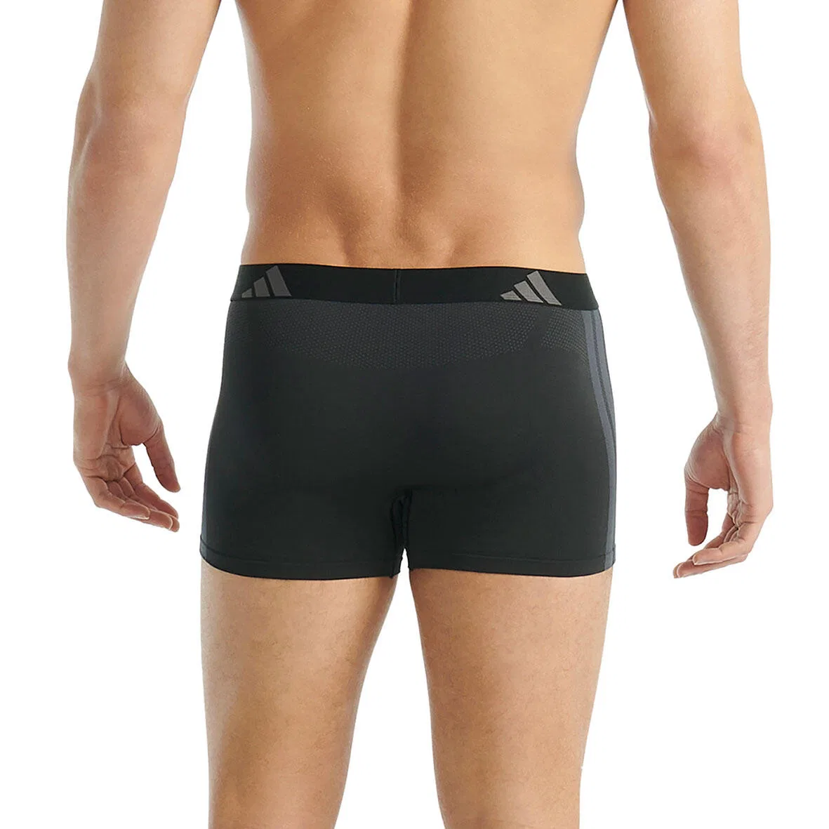 Мужские бесшовные трусы Active Micro Stretch Adidas, Schwarz — фото 3
