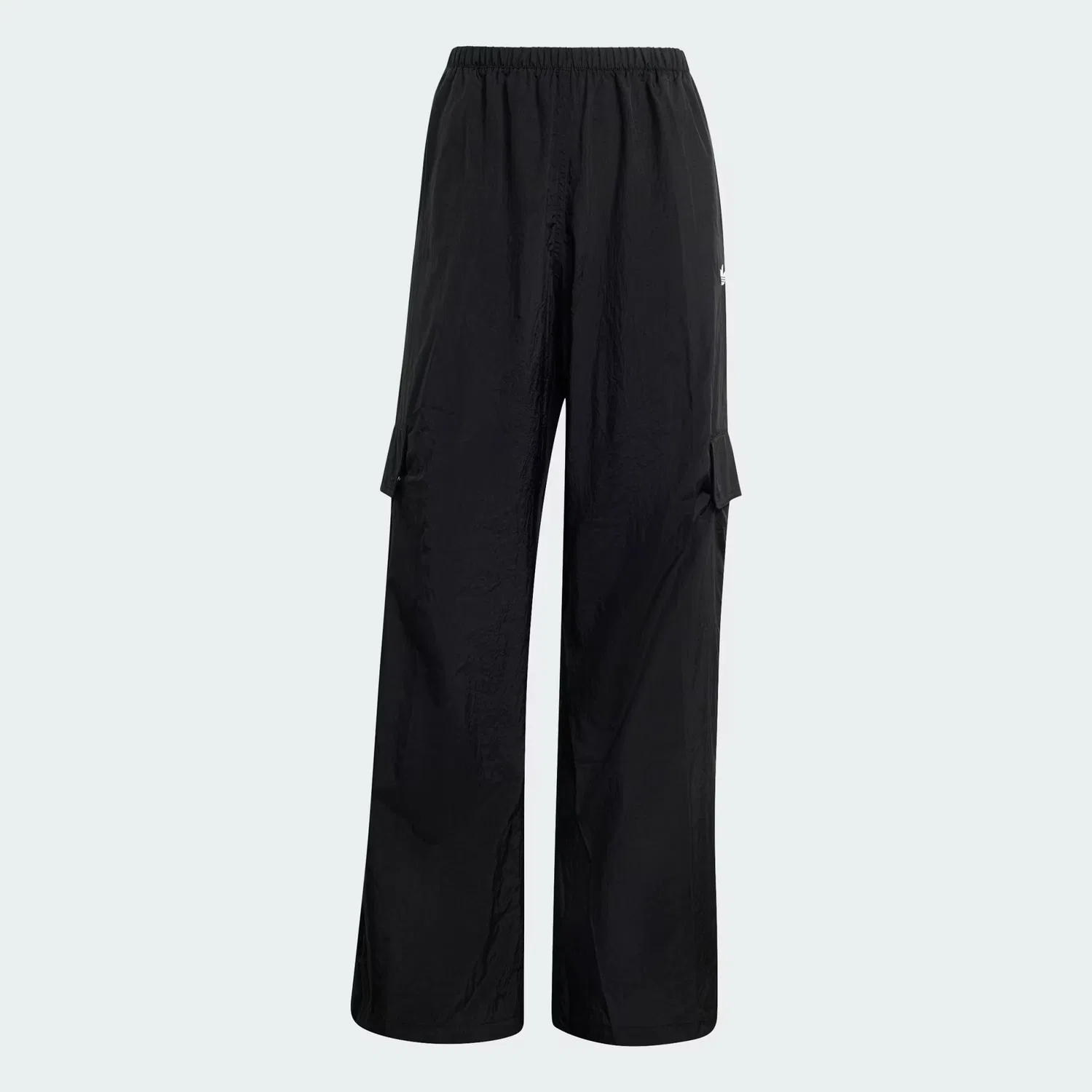 Женские брюки свободного кроя Essentials Woven, Adidas Originals, черный — фото 4