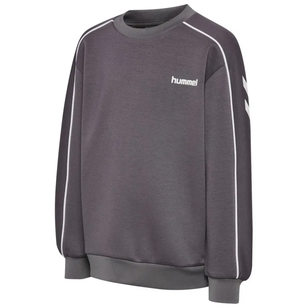 Свитшот Interlock Crewneck Hummel, серый — фото 3