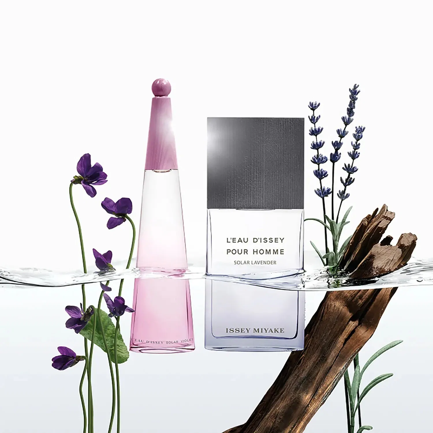 Туалетная вода 50 мл с ароматом фиалки L'Eau d'Issey Solar Violet ISSEY MIYAKE — фото 3