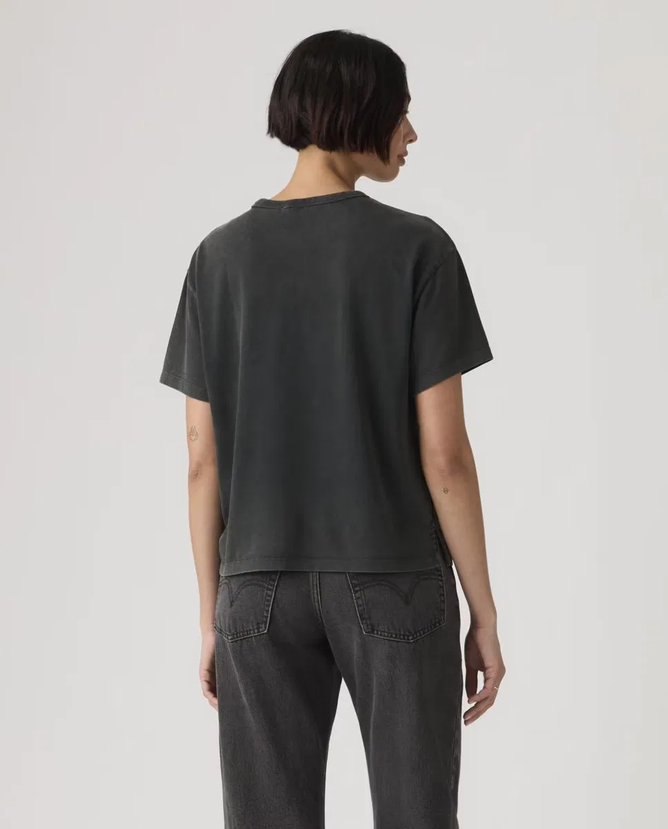 Женская футболка с коротким рукавом, Levi's, черный — фото 2