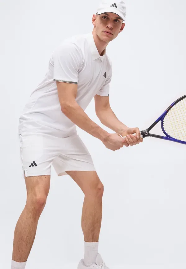 Футболка поло Adidas Performance, белый — фото 4