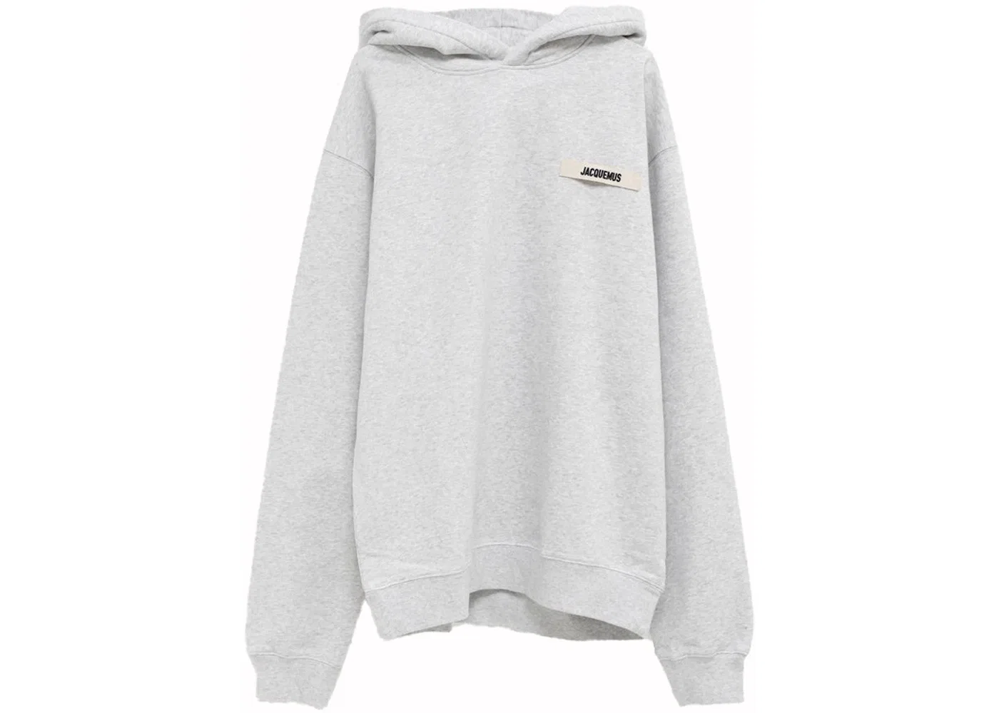 Мужской худи с капюшоном Jacquemus Hoodie Gros Grain, 950 Grey