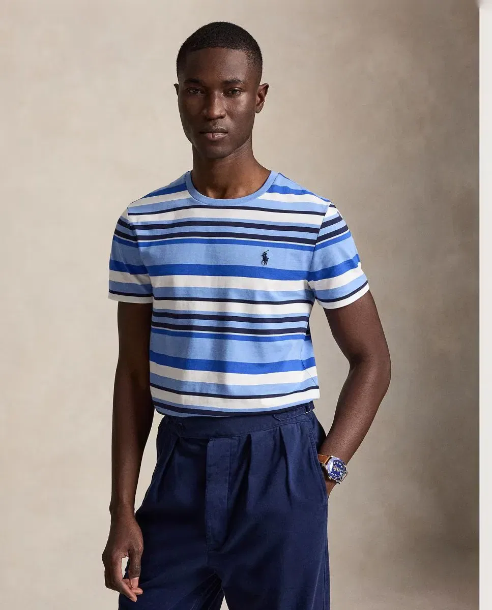 Мужская футболка с полосками Polo Ralph Lauren, Azul