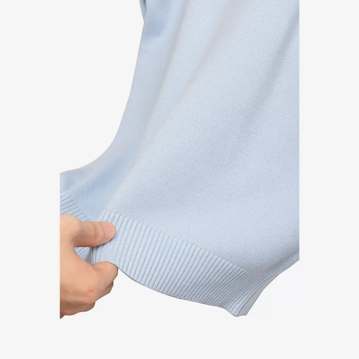 Детский джемпер для мальчиков с v-образным вырезом X RAY, Powder Blue — фото 4