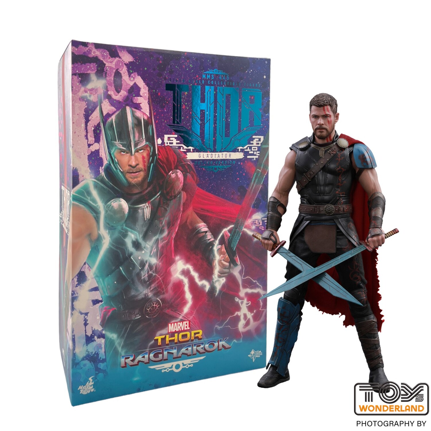 

Фигурка Hot Toys Marvel, Thor Ragnarok :Gladiator Thor (Deluxe Version) MMS445, 32 см