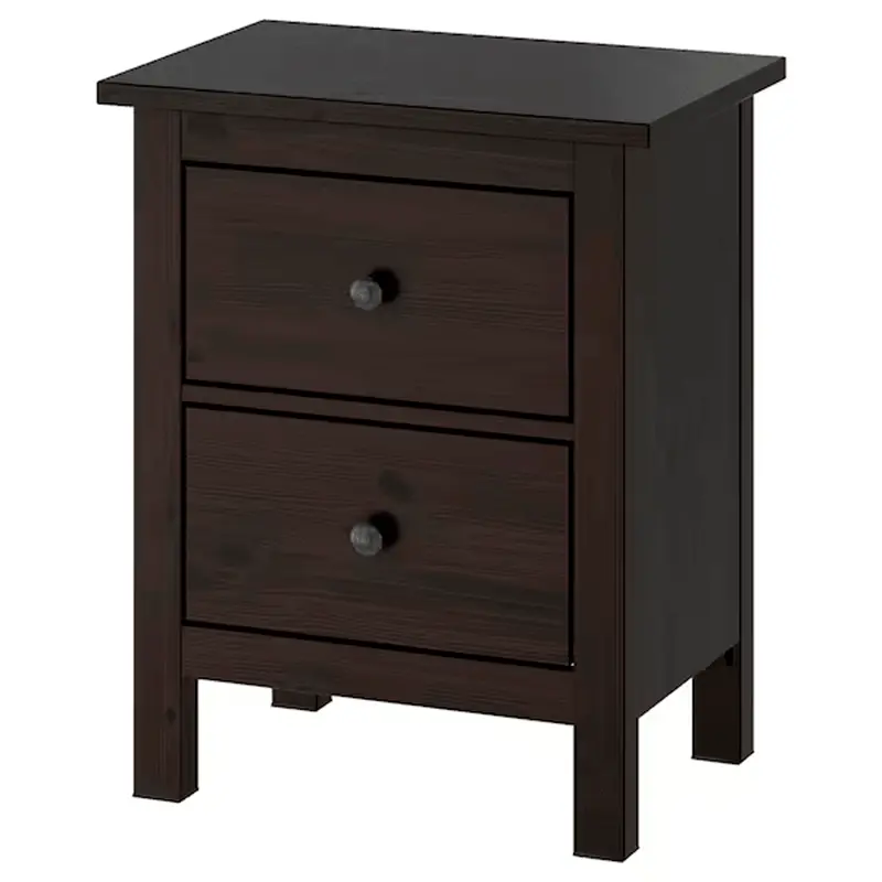 

Прикроватная тумба Ikea Hemnes 54x66, черный