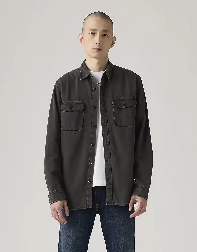 Куртка рабочая Jackson Worker Blairmore Indigo Levi's, black yarndye