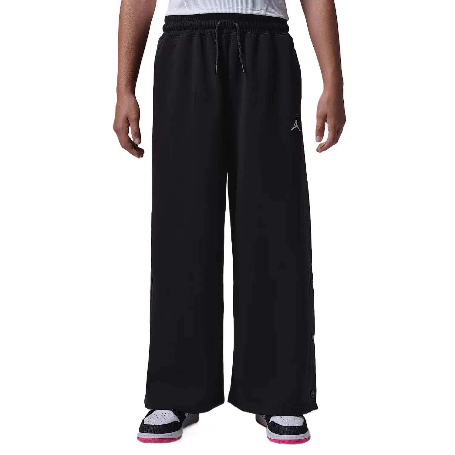 Детские трикотажные спортивные штаны средней растяжимости Black Jordan