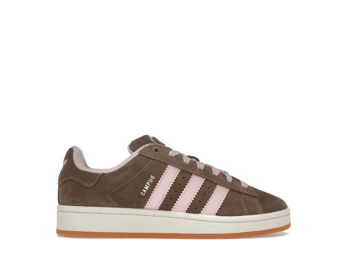 Детские кроссовки lifestyle с замшевым верхом Adidas Campus 00s, Earth Strata Clear Pink Off White