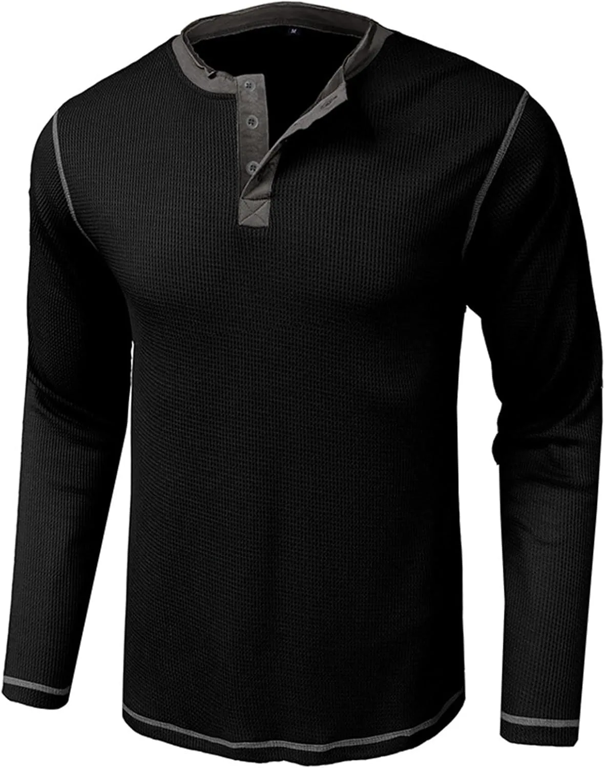 Мужская футболка для тренировок Slim Fit с длинным рукавом и лацканом — фото 2