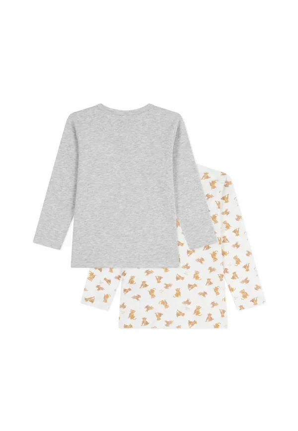 Комплект из 2 футболок с длинным рукавом с рисунком Animals Petit Bateau multi-coloured, мультиколор — фото 2