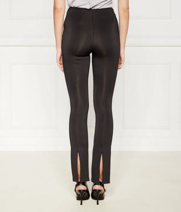 Женские брюки-сигареты с зауженным кроем Calvin Klein, черный — фото 3