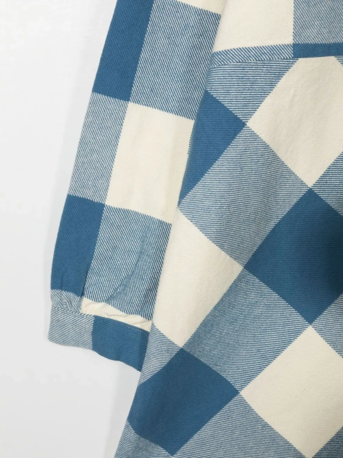 Платье с клетчатым принтом Woolrich, белый — фото 3