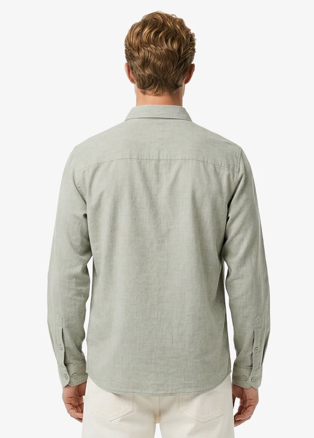Рубашка Lacoste Regular Fit, хаки — фото 2