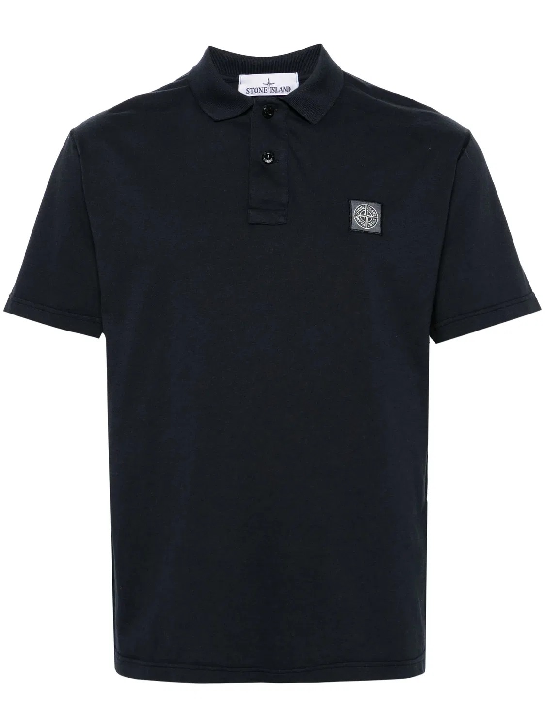 Stone Island Поло с мотивом компаса, синий