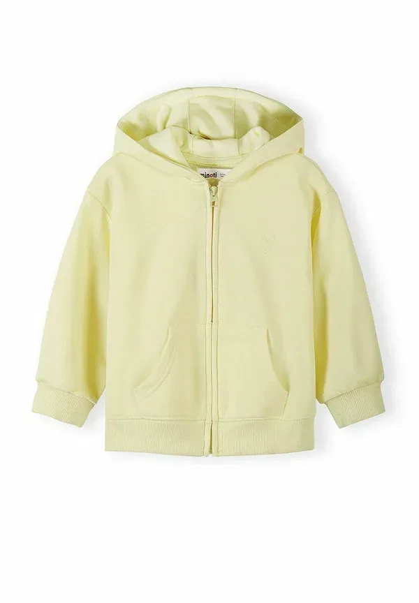 Толстовка на молнии из футера, 2 шт, Minoti, Yellow White, белый/желтый — фото 3