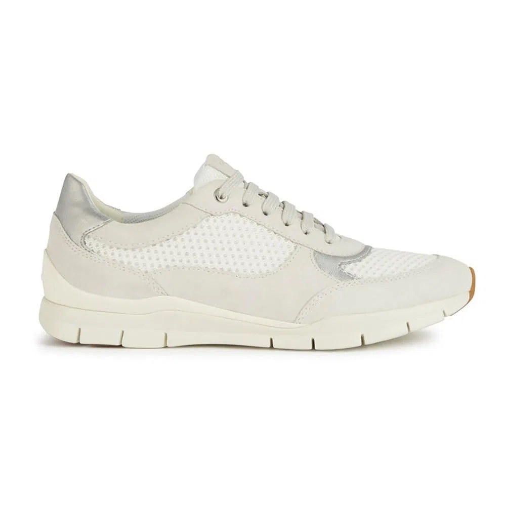 Детские кроссовки для девочек Geox, White Muted
