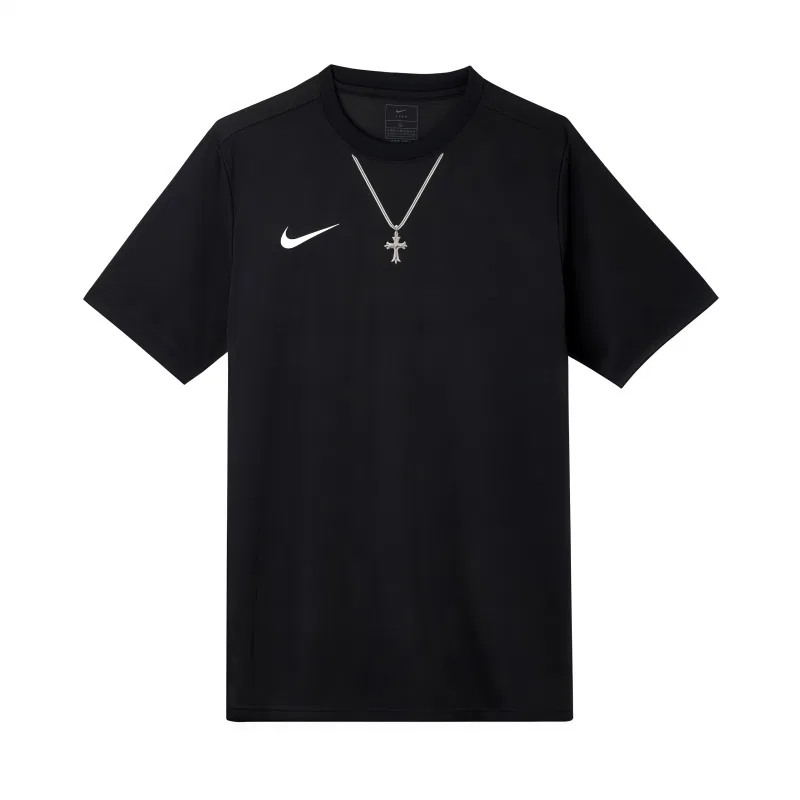 Футболка унисекс хлопковая Nike, Black