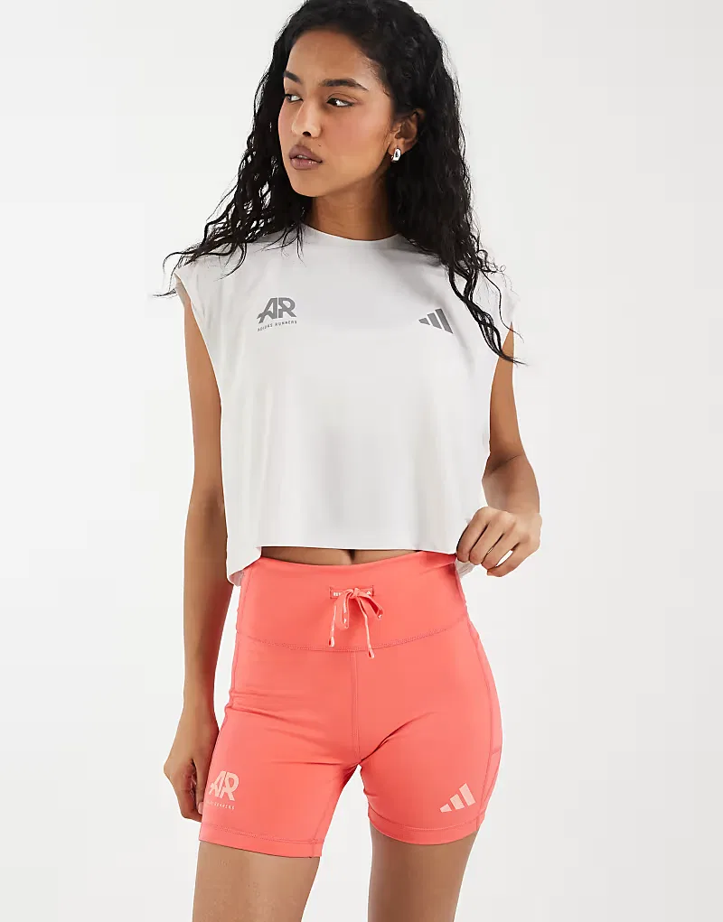Облегающие шорты Adidas Running adi365 AR кораллового