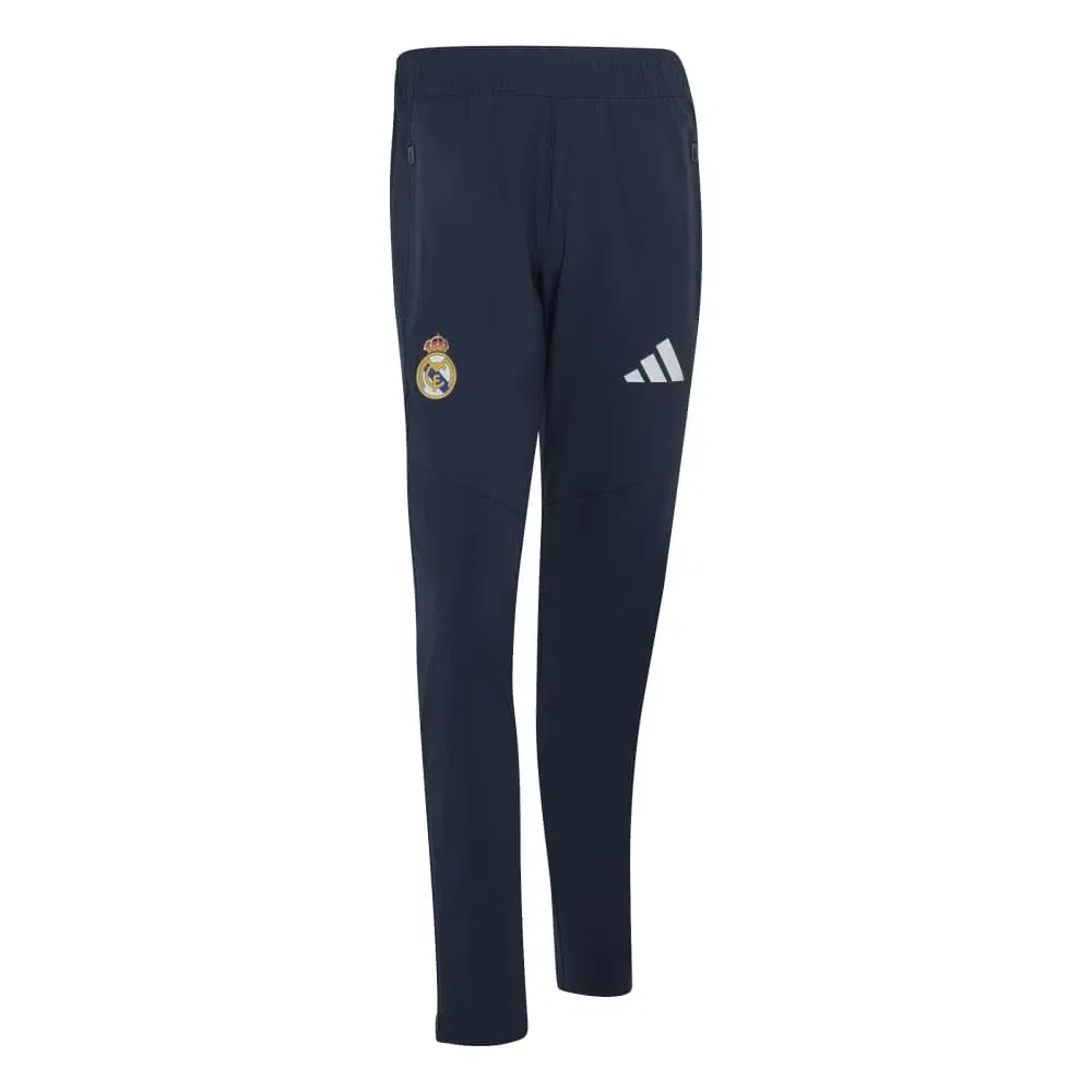 Мужские спортивные штаны с принтом Real Madrid Training Track Adidas, Blue — фото 3
