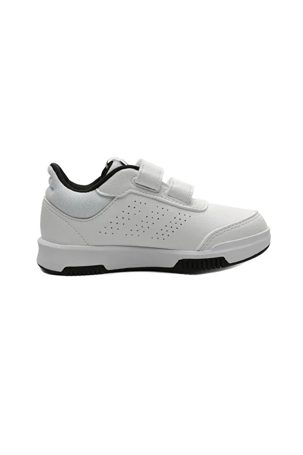 Детские кроссовки для девочек с текстурным верхом Adidas, White Black — фото 4