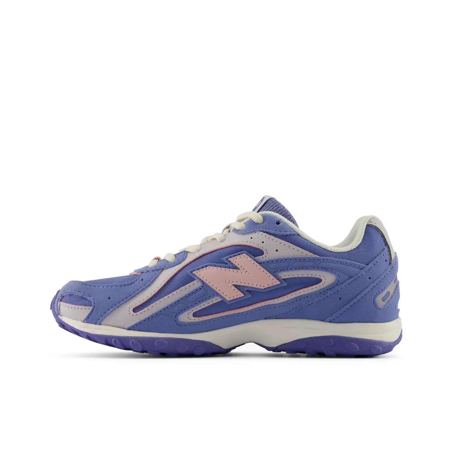 Детские кроссовки New Balance 204L Lace, Pink Chalk With Fairweather Blue — фото 3