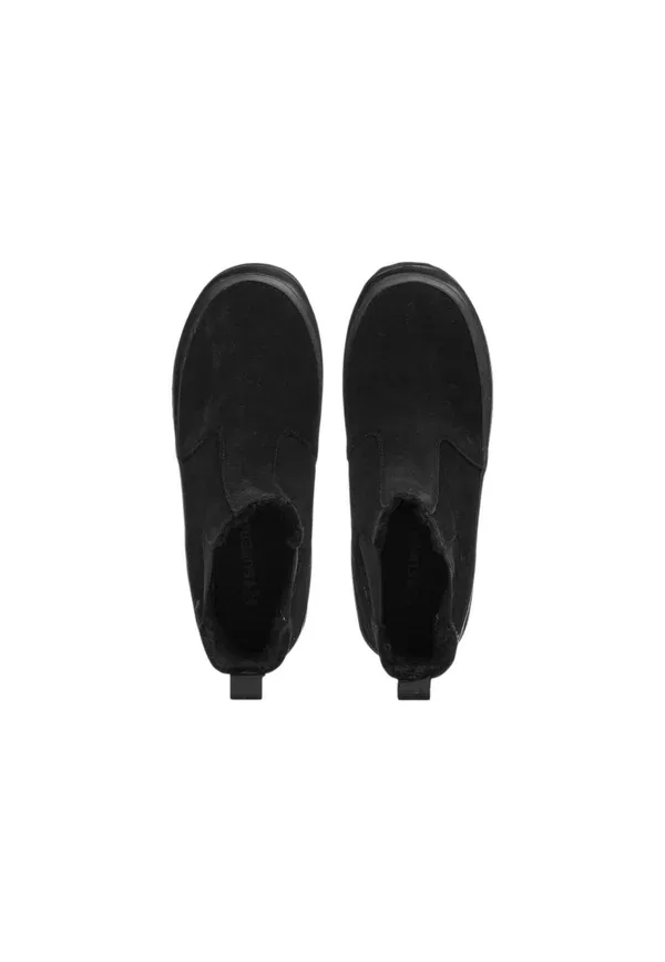 Кроссовки кожаные Baby shoes Superga Black, черный — фото 3