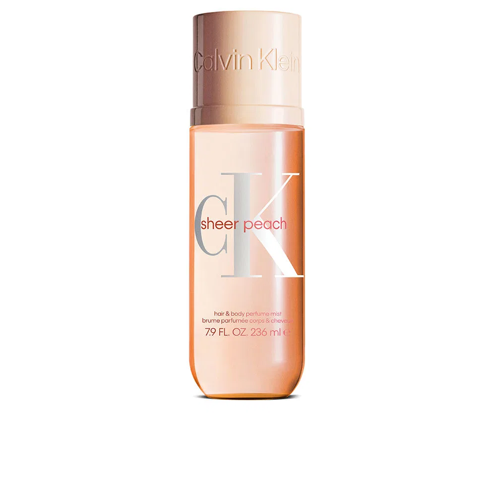 Парфюмированная вода для тела и волос Body Mist 236 мл с ароматом персика Sheer Peach Calvin Klein