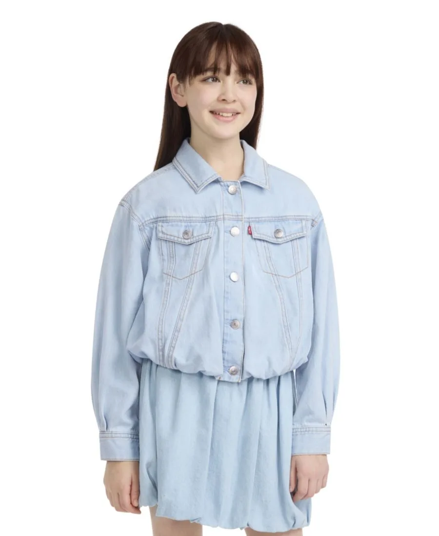 Детская куртка-тракер Bubble Trucker для девочек 7-16 лет Levi's, Wow Me Over — фото 3