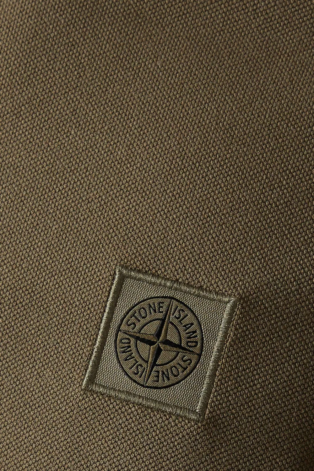 Поло с патчем Compass Patch Polo Shirt Stone Island — фото 4