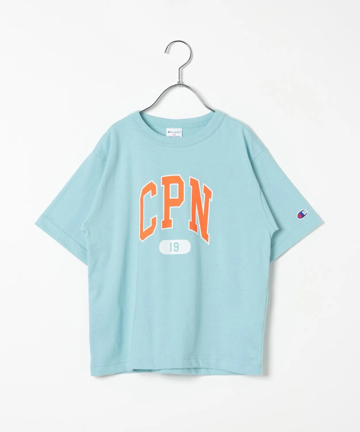 Детская футболка с длинным рукавомChampion, Light Blue